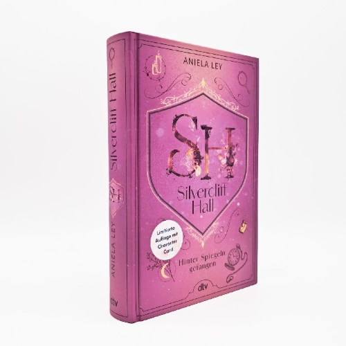 Buchcover und Innenansicht für das Buch: Silvercliff Hall - Hinter Spiegeln gefangen
