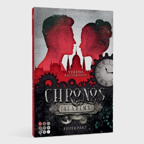 Buchcover und Innenansicht für das Buch: Chronos Academy 2: Feuerpakt