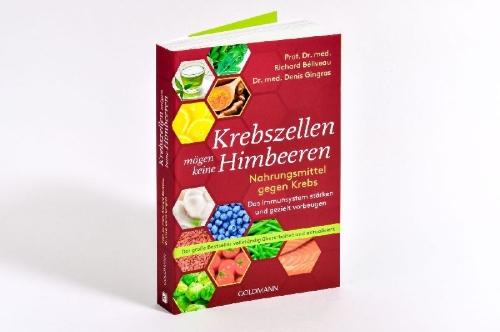 Buchcover und Innenansicht für das Buch: Les aliments contre le cancer