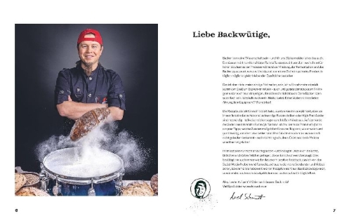 Buchcover und Innenansicht für das Buch: Das einfachste Brot der Welt
