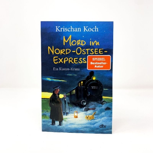 Buchcover und Innenansicht für das Buch: Mord im Nord-Ostsee-Express