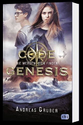 Buchcover und Innenansicht für das Buch: Code Genesis - Sie werden dich finden