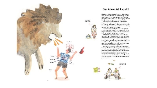 Buchcover und Innenansicht für das Buch: Wenn Gefühle aus der Reihe tanzen