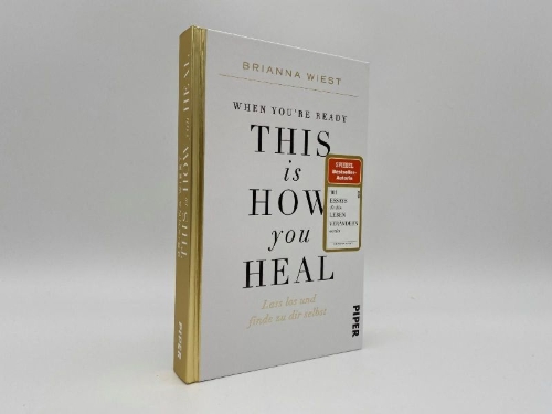 Buchcover und Innenansicht für das Buch: When you are ready, this is how you heal