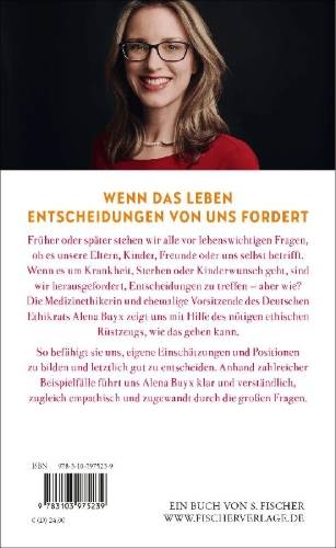 Buchcover und Innenansicht für das Buch: Leben und Sterben