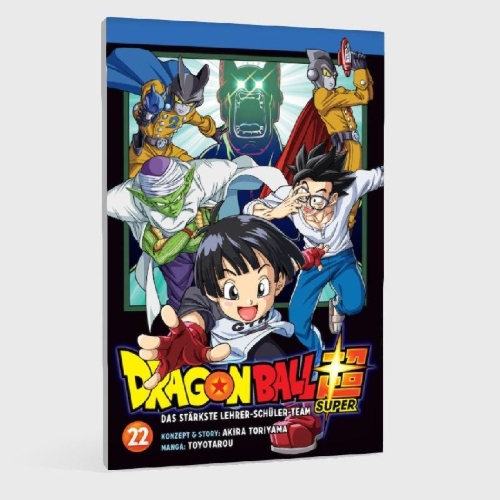 Buchcover und Innenansicht für das Buch: Dragon Ball Super
