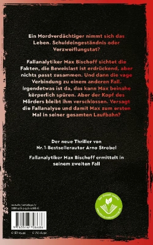 Buchcover und Innenansicht für das Buch: Mörderfinder - Die Macht des Täters