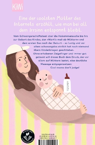 Buchcover und Innenansicht für das Buch: Chillig mit Baby