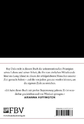 Buchcover und Innenansicht für das Buch: Die Prinzipien des Erfolgs
