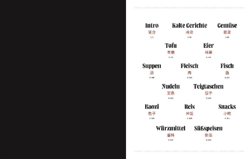 Buchcover und Innenansicht für das Buch: Die chinesische Küche