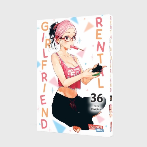 Buchcover und Innenansicht für das Buch: Kanojo, okarishimasu