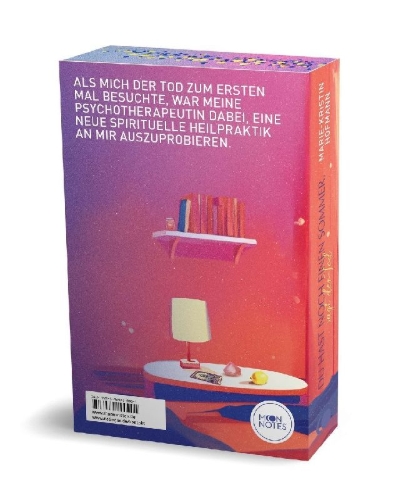 Buchcover und Innenansicht für das Buch: Du hast noch einen Sommer, sagt der Tod