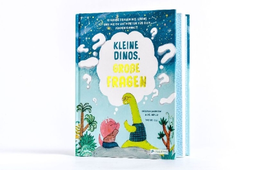 Buchcover und Innenansicht für das Buch: Little Dinosaurs, Big Questions