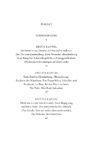 Buchcover und Innenansicht für das Buch: Kafka