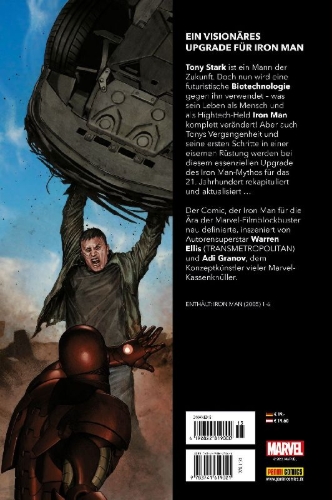 Buchcover und Innenansicht für das Buch: Iron Man (2005) #1-#6
