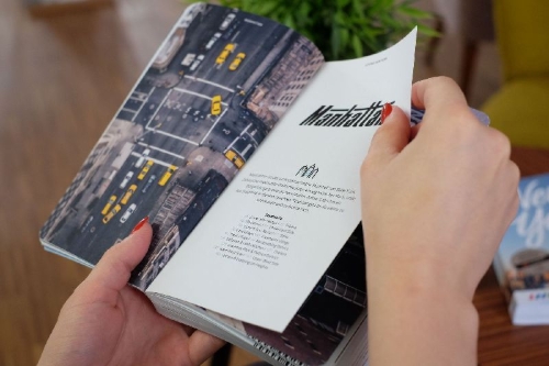 Buchcover und Innenansicht für das Buch: New York Reiseführer für 2026