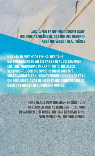 Buchcover und Innenansicht für das Buch: Das Blaue vom Himmel