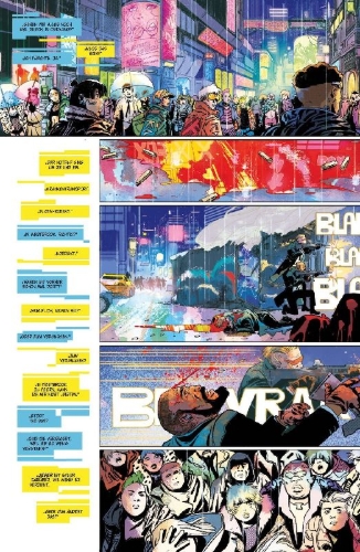 Buchcover und Innenansicht für das Buch: Cyberpunk 2077: Trauma Team