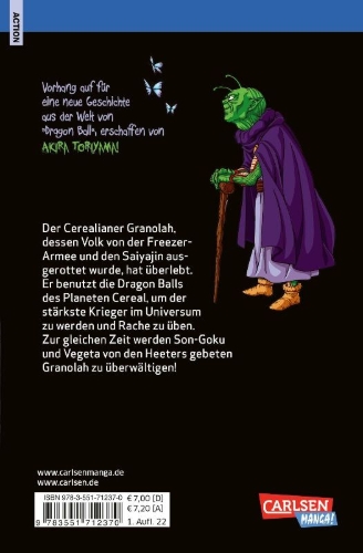 Buchcover und Innenansicht für das Buch: Dragon Ball Super