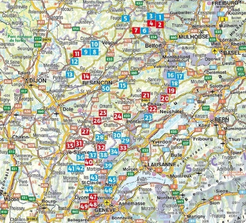 Buchcover und Innenansicht für das Buch: Französischer Jura