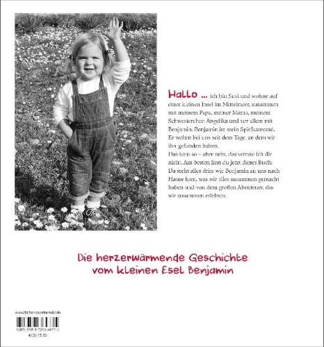 Buchcover und Innenansicht für das Buch: Mein Esel Benjamin