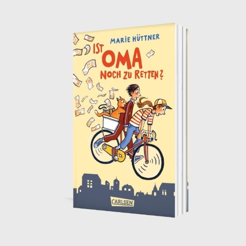 Buchcover und Innenansicht für das Buch: Ist Oma noch zu retten?