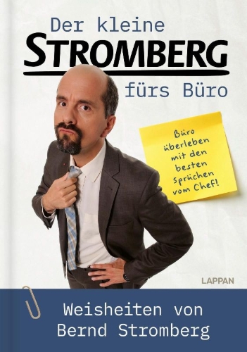 Buchcover und Innenansicht für das Buch: Der kleine Stromberg fürs Büro