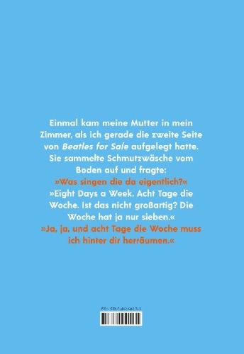 Buchcover und Innenansicht für das Buch: Frank Goosen über The Beatles