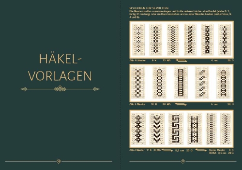 Buchcover und Innenansicht für das Buch: Filethäkeln