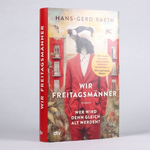 Buchcover und Innenansicht für das Buch: Wir Freitagsmänner