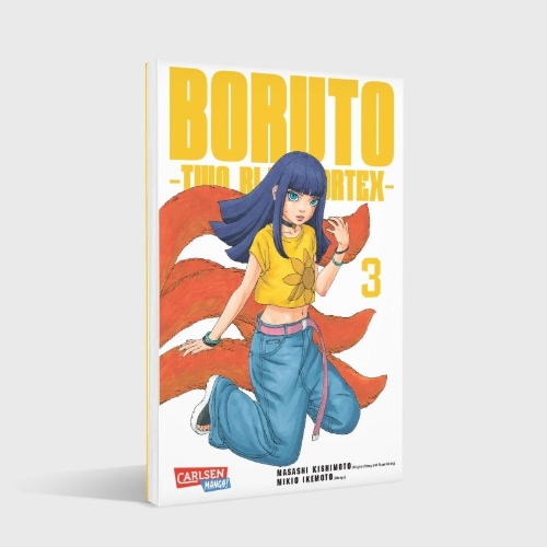 Buchcover und Innenansicht für das Buch: Boruto -Two Blue Vortex-