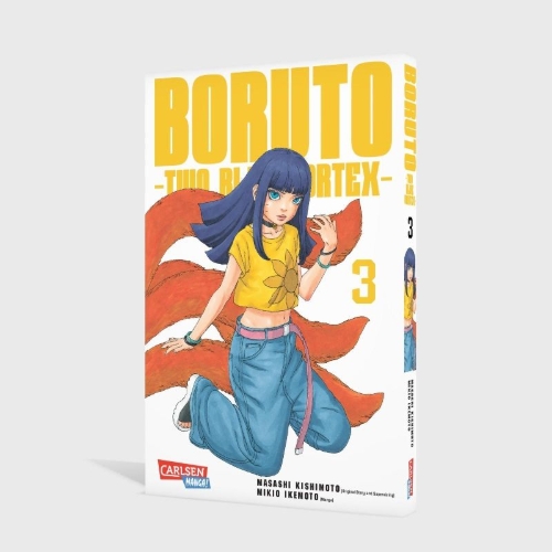 Buchcover und Innenansicht für das Buch: Boruto -Two Blue Vortex-