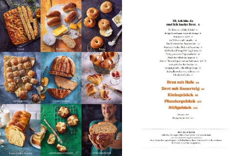 Buchcover und Innenansicht für das Buch: Wake & Bake