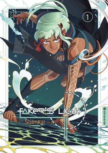 Buchcover und Innenansicht für das Buch: Faker's Light 01