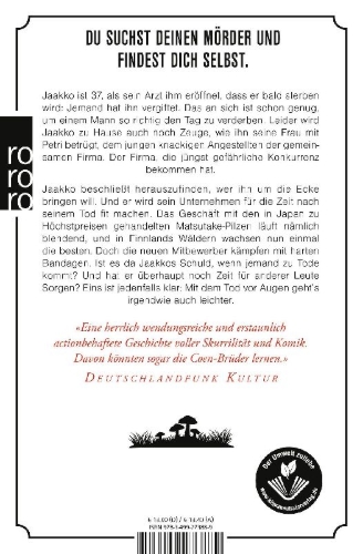 Buchcover und Innenansicht für das Buch: Mies joka kuoli