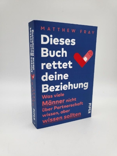 Buchcover und Innenansicht für das Buch: Dieses Buch rettet deine Beziehung