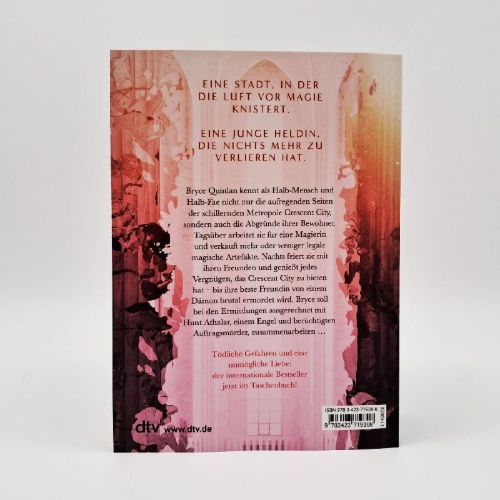 Buchcover und Innenansicht für das Buch: Crescent City - House of Earth and Blood