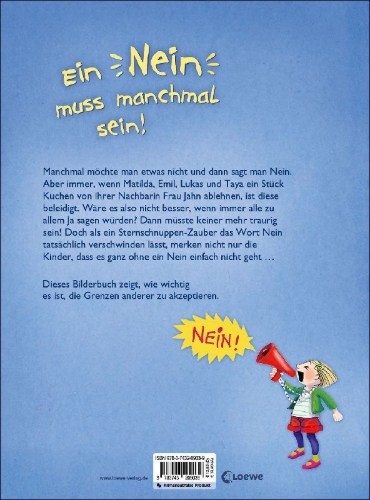Buchcover und Innenansicht für das Buch: Ein Nein muss manchmal sein! (Starke Kinder, glückliche Eltern)