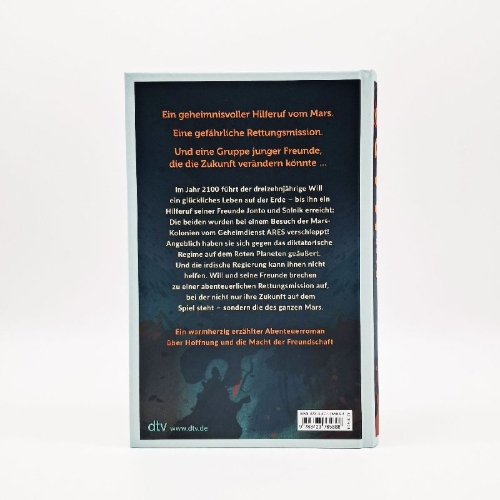 Buchcover und Innenansicht für das Buch: Back to Mars - Kampf um die Freiheit