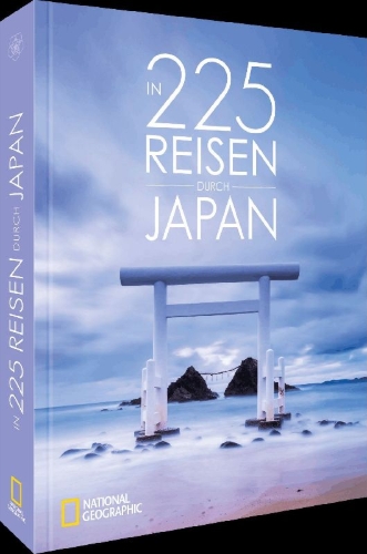 Buchcover und Innenansicht für das Buch: In 225 Reisen durch Japan
