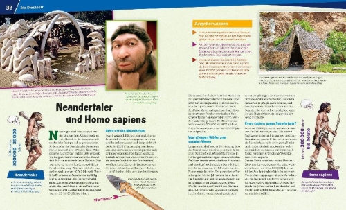 Buchcover und Innenansicht für das Buch: WAS IST WAS Entdecke die Geschichte