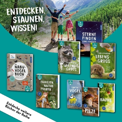 Buchcover und Innenansicht für das Buch: Tierspuren lebensgroß