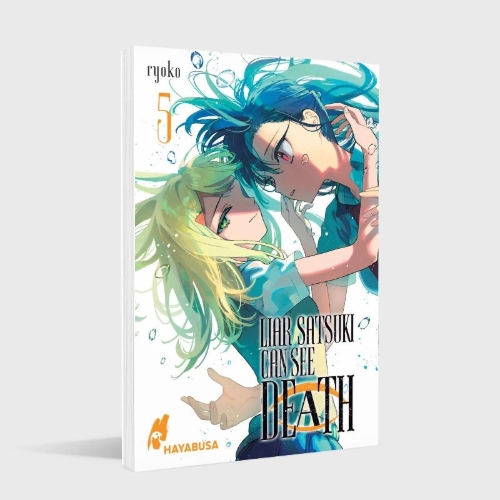Buchcover und Innenansicht für das Buch: Usotsuki Satsuki wa Shi ga Mieru