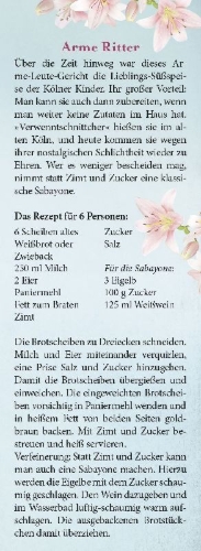 Buchcover und Innenansicht für das Buch: Die Lilienbraut