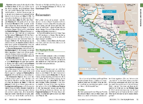 Buchcover und Innenansicht für das Buch: Stefan Loose Reiseführer Balkan, Die Adria-Route. Slowenien, Kroatien, Bosnien und Herzegowina, Montenegro, Albanien