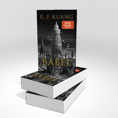 Buchcover und Innenansicht für das Buch: Babel