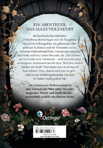 Buchcover und Innenansicht für das Buch: Irida 1. Irida und die Stadt der Geheimnisse