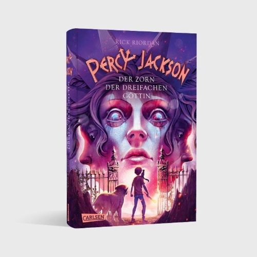 Buchcover und Innenansicht für das Buch: Wrath of the Triple Goddess (Percy Jackson and the Olympians)