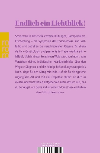 Buchcover und Innenansicht für das Buch: Endometriose - Alles, was du wirklich wissen musst