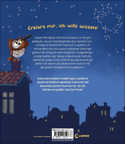 Buchcover und Innenansicht für das Buch: Warum-Geschichten zum Vorlesen